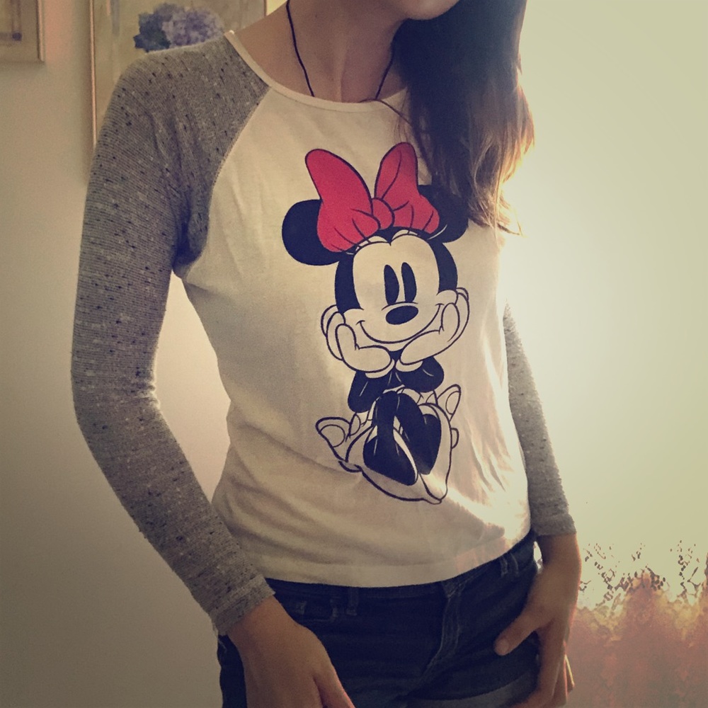 Minnie Mouse long sleeve tee